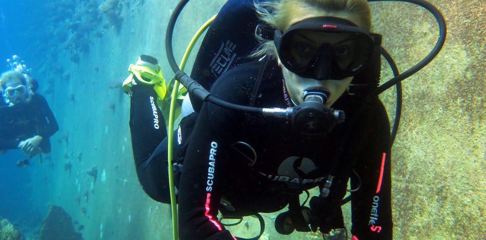PADI open water course