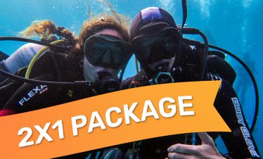 PADI Open Water + Advanced Open Water Package